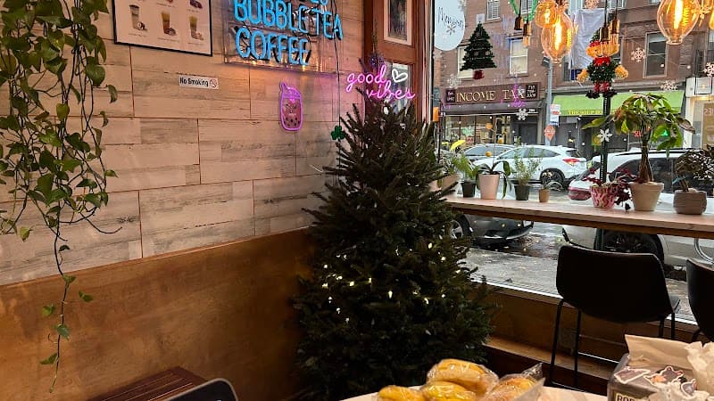 Brew Memories in New York City, specialty coffee cafe