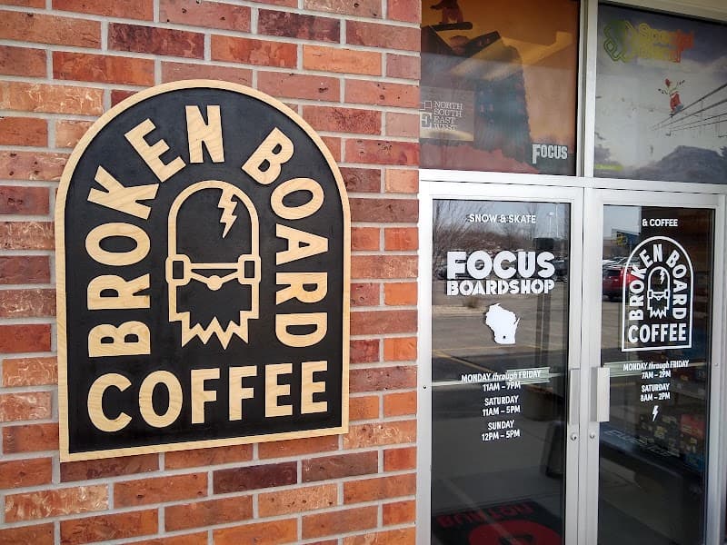 Broken Board Coffee in Madison, specialty coffee cafe
