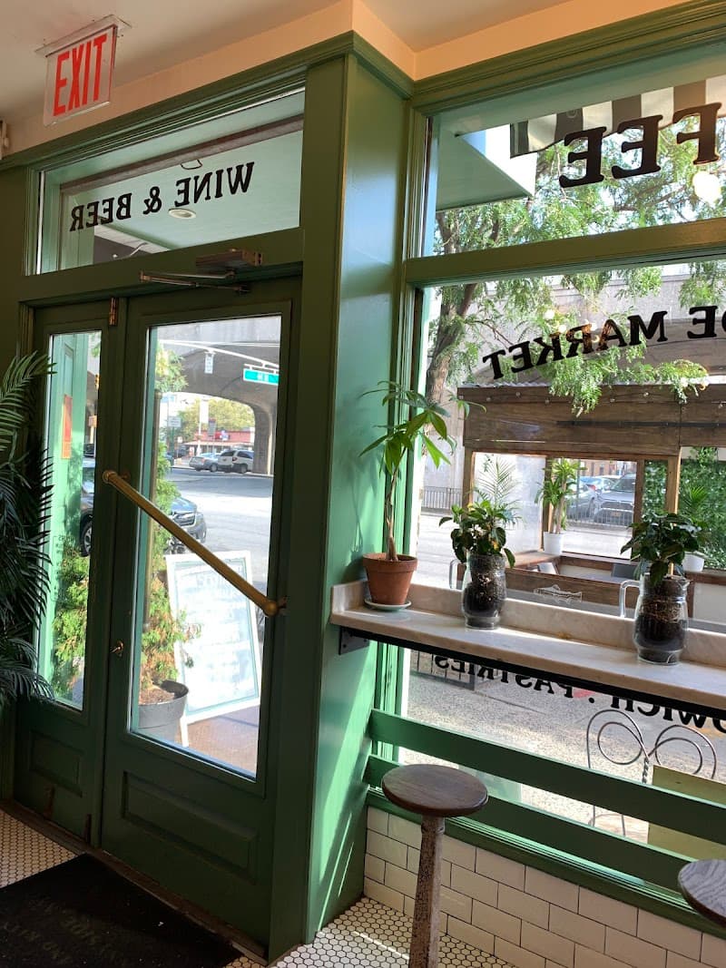 Brookside Market in New York City, specialty coffee cafe