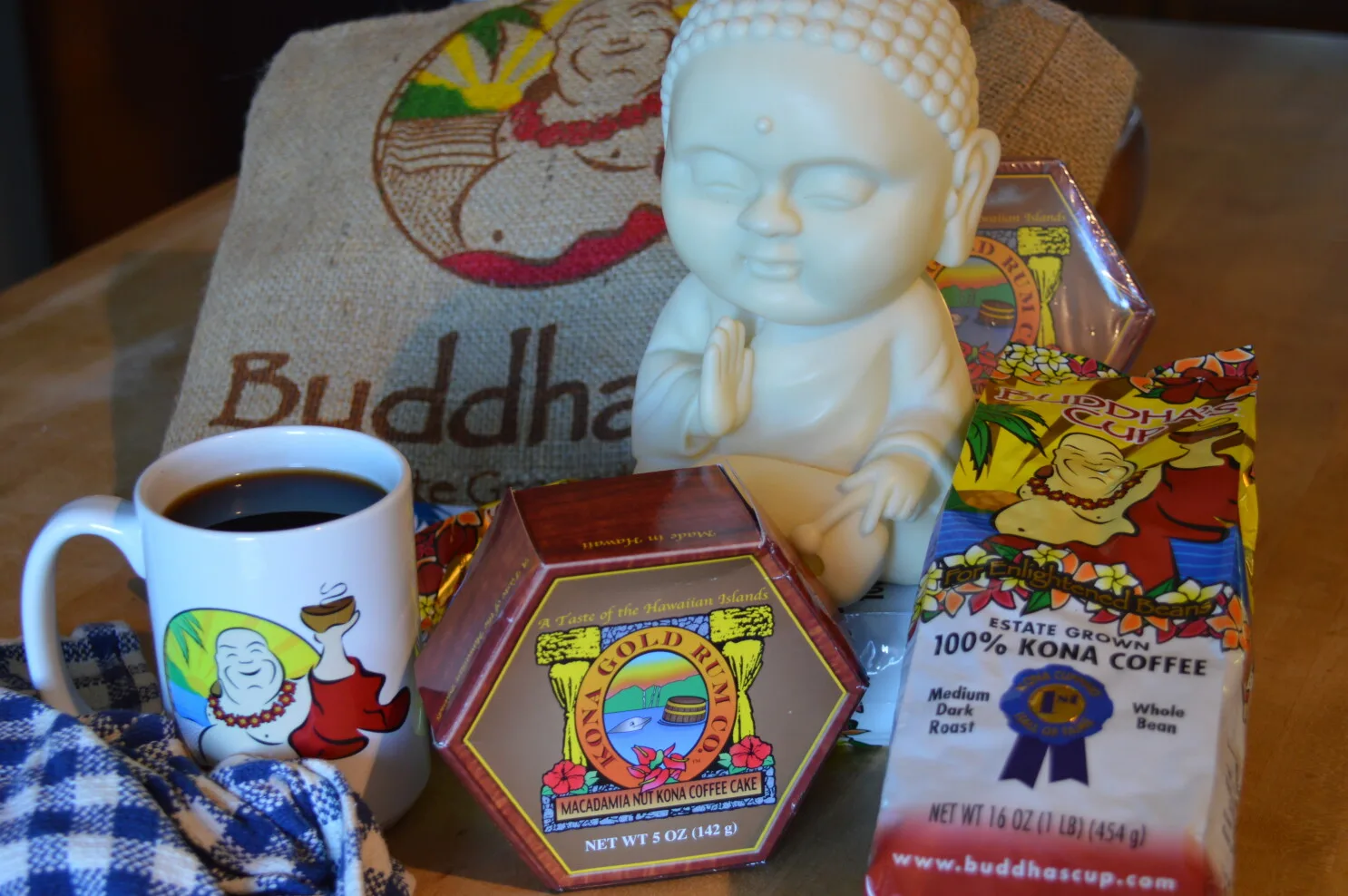 Buddha's Cup in Holualoa, specialty coffee roaster
