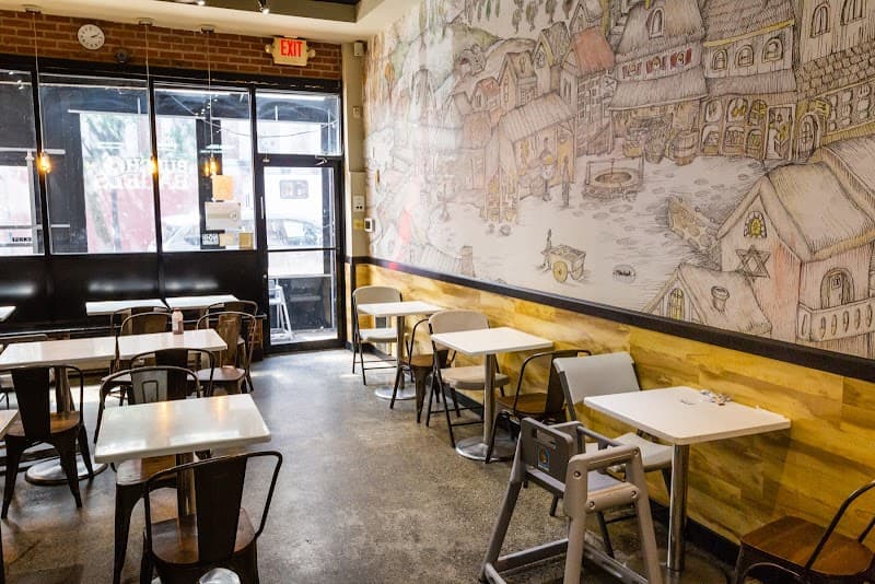 Bunch O' Bagels in New York City, specialty coffee cafe
