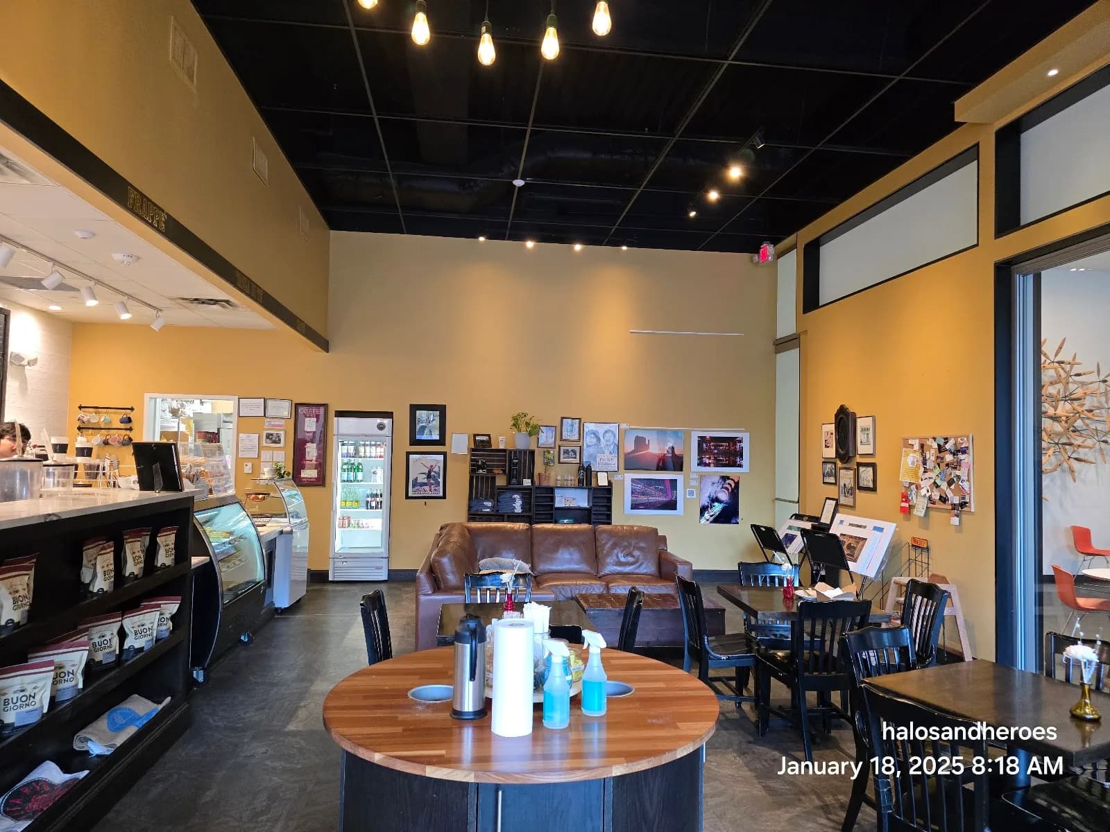 Buon Giorno Coffee in Fort Worth, specialty coffee cafe