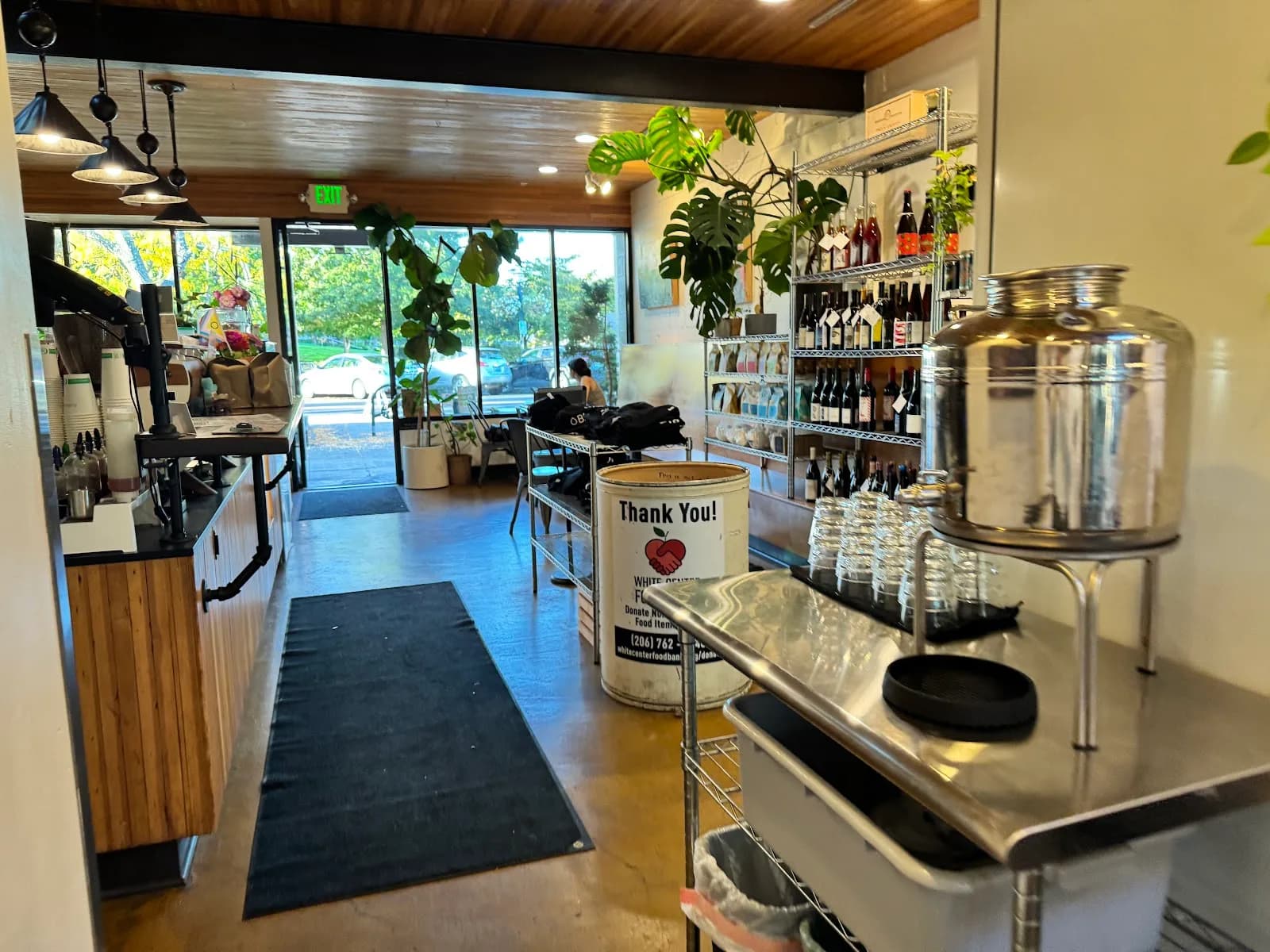 Burien Press in Seattle, specialty coffee cafe