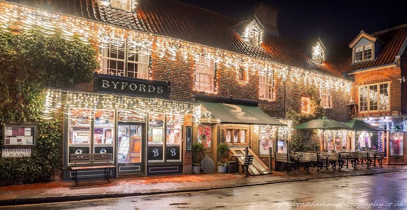 Byfords in Holt, specialty coffee cafe