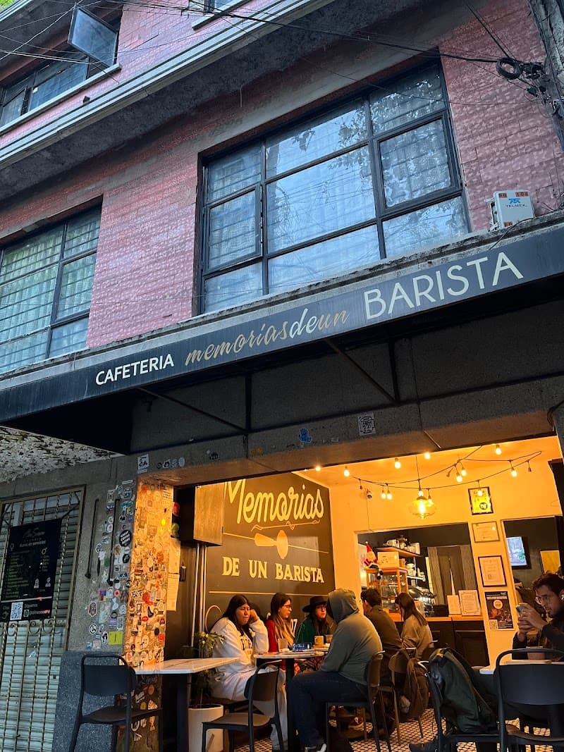 Café Memorias de un Barista in Mexico City, specialty coffee cafe