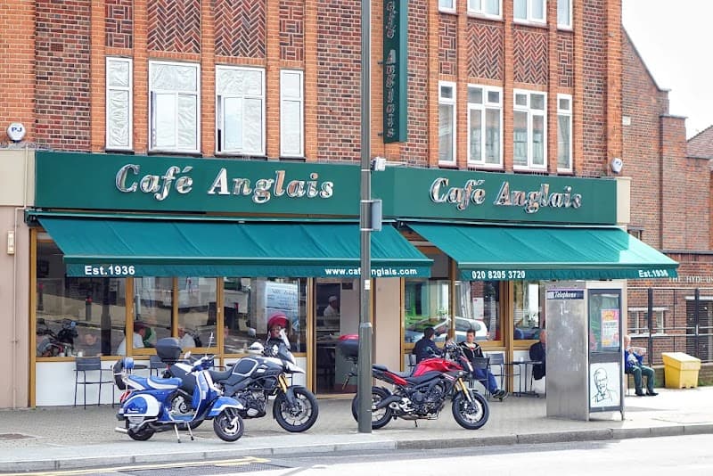 Cafe Anglais in London, specialty coffee cafe