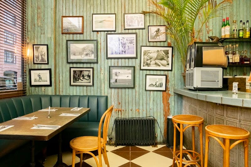 Cafe Colette in New York City, specialty coffee cafe