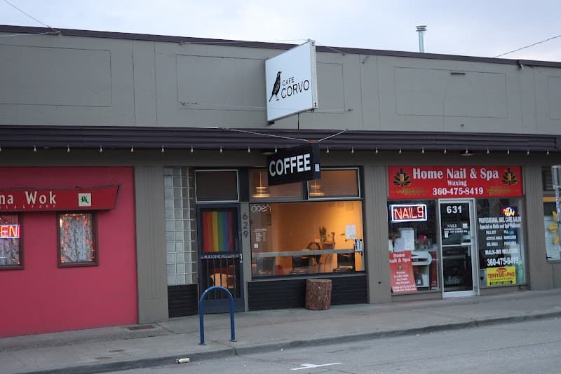 Cafe Corvo in Bremerton, specialty coffee cafe
