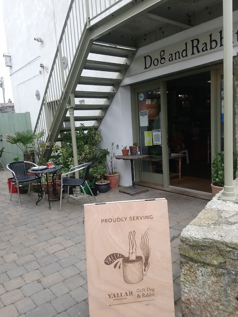 Cafe Dog & Rabbit in St Just, specialty coffee cafe