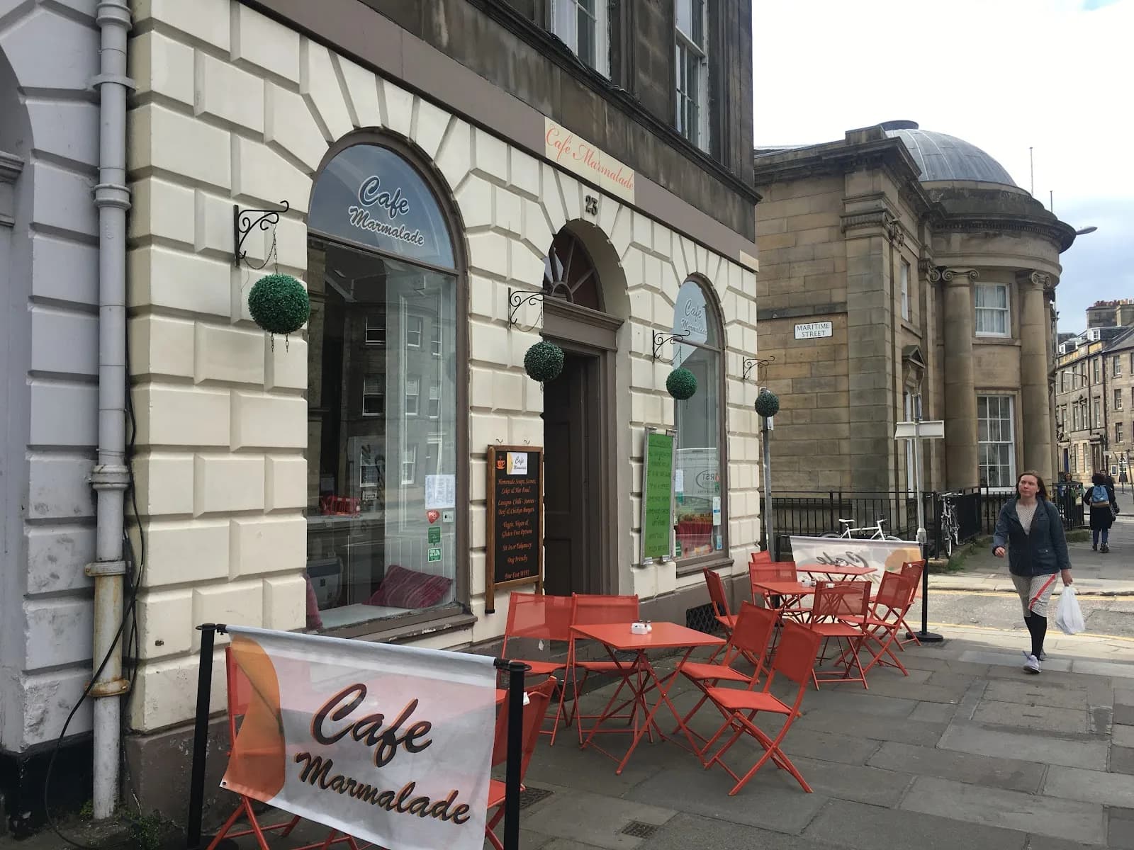 Cafe Marmalade in Edinburgh, specialty coffee cafe