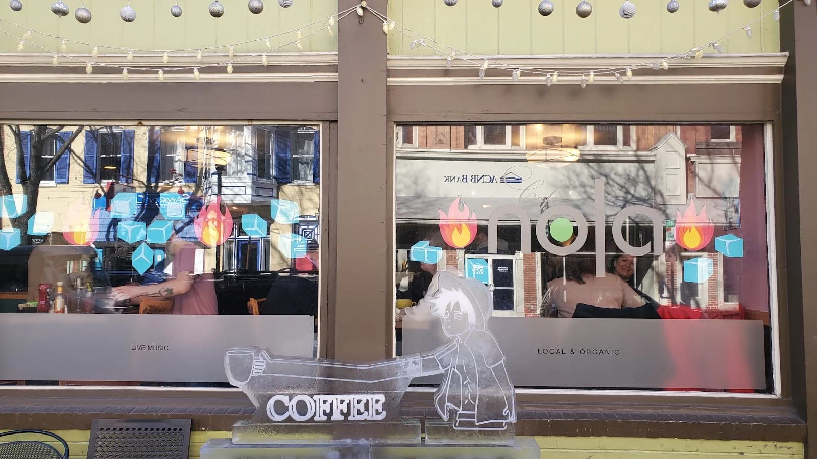 Cafe Nola in Frederick, specialty coffee cafe