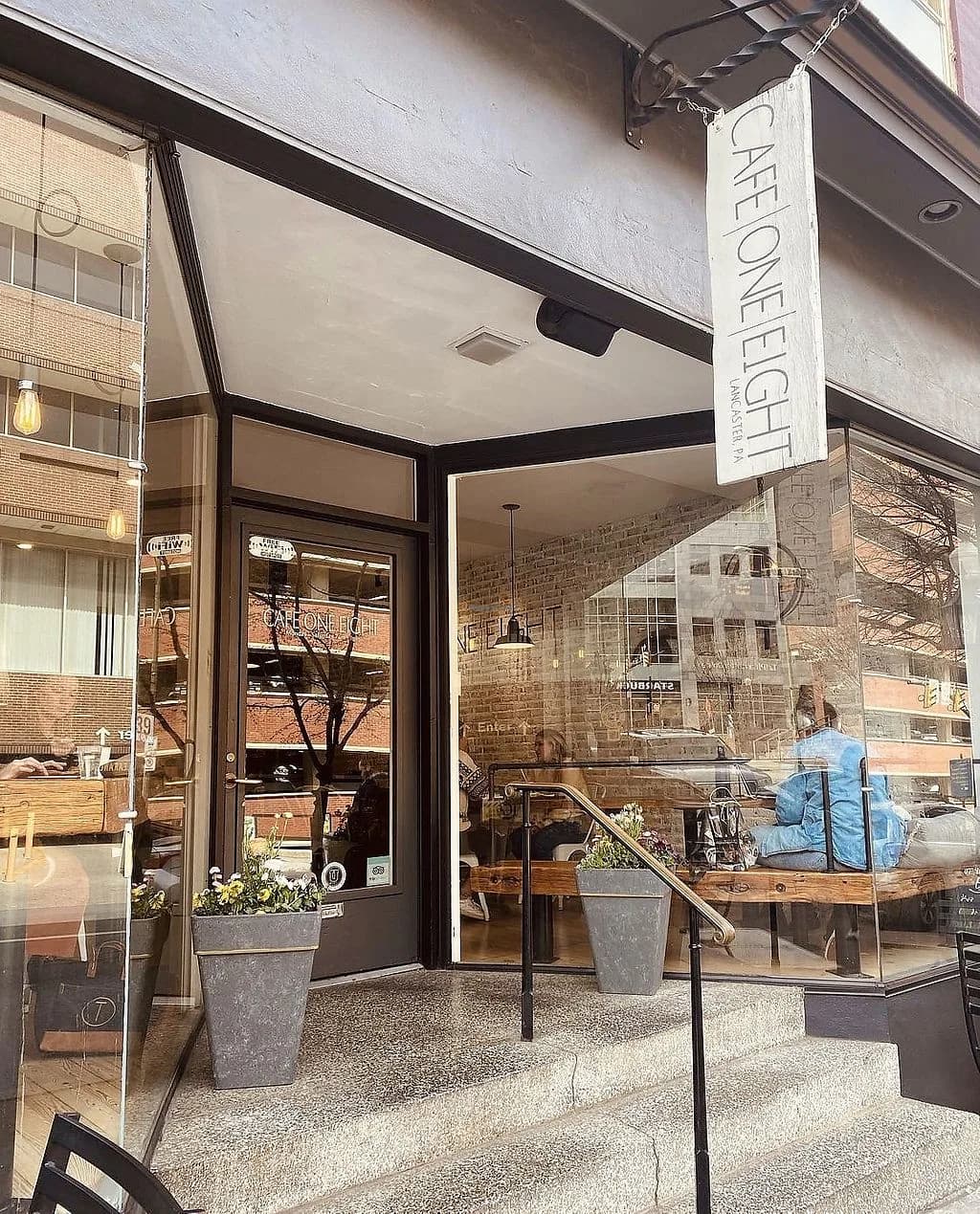 Cafe One Eight in Lancaster, specialty coffee cafe
