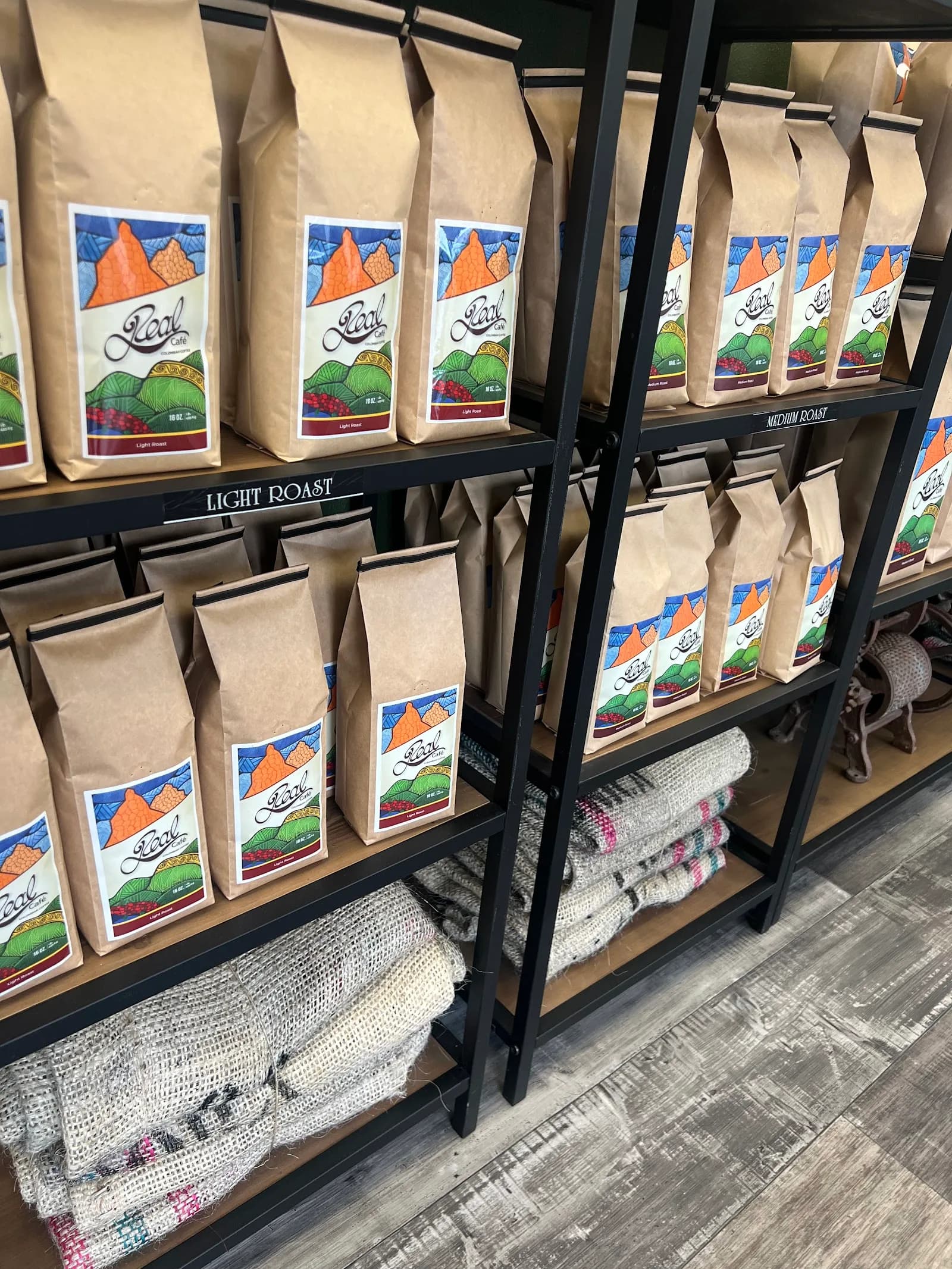 Café Real Terryville Ave in Bristol, specialty coffee roaster