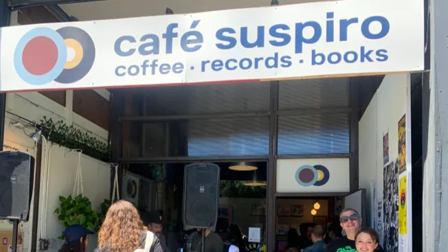 Cafe Suspiro in San Francisco, specialty coffee cafe