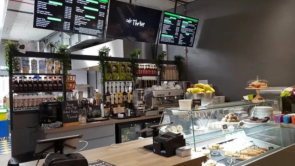 Cafe Thrive in Southampton, specialty coffee cafe
