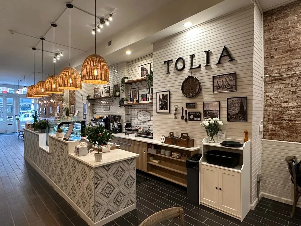 Café Tolia in Philadelphia, specialty coffee cafe