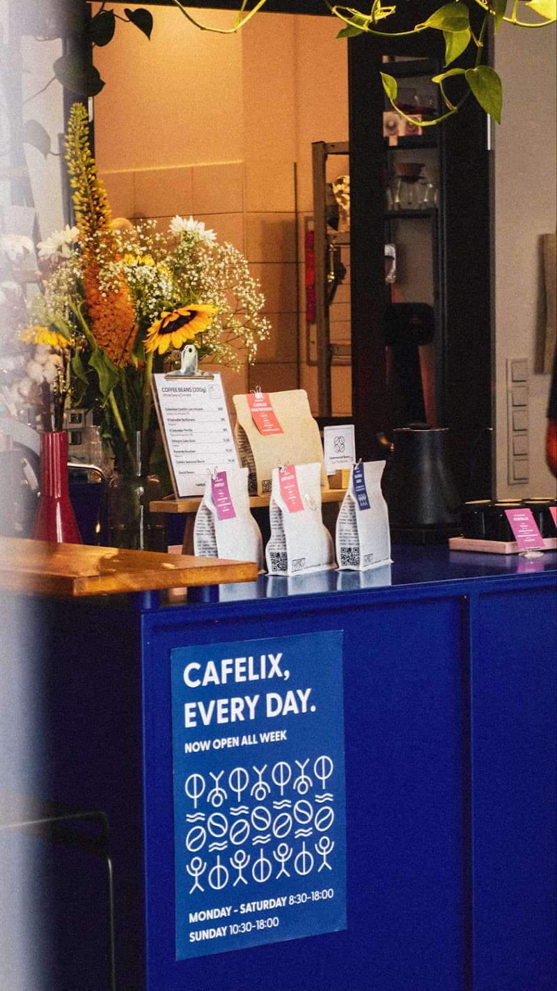 Cafelix Coffee Roasters in Berlin, specialty coffee roaster