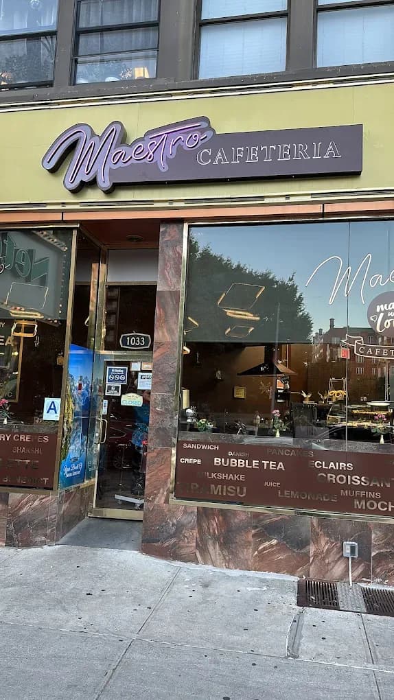 Cafeteria Maestro in New York City, specialty coffee cafe