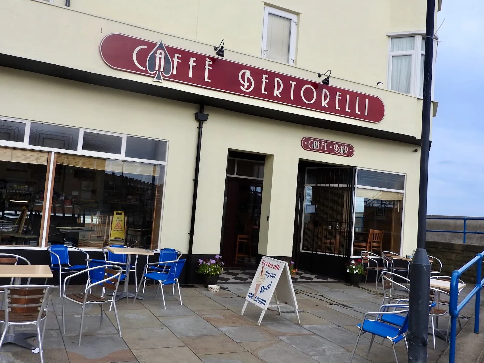 Caffè Bertorelli in Newbiggin-by-the-Sea, specialty coffee cafe