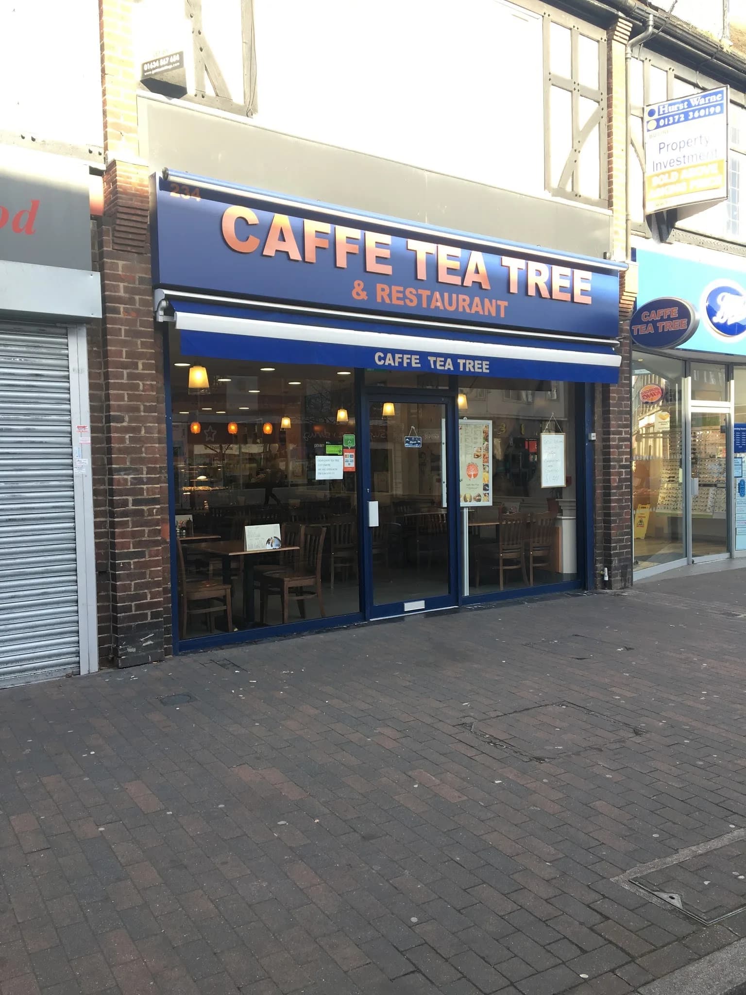 Caffe Tea Tree SL in London, specialty coffee cafe
