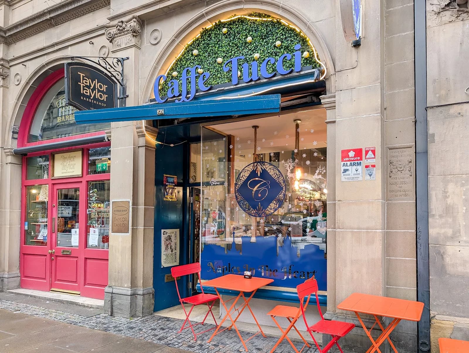 Caffè Tucci in Sheffield, specialty coffee cafe