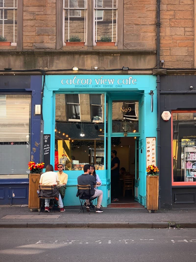 Calton View Cafe (Royal Mile) in Edinburgh, specialty coffee cafe