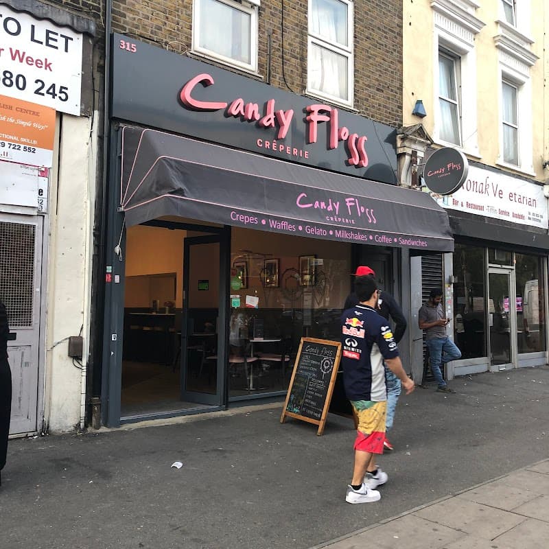 Candy Floss Creperie (Forestgate) in London, specialty coffee cafe
