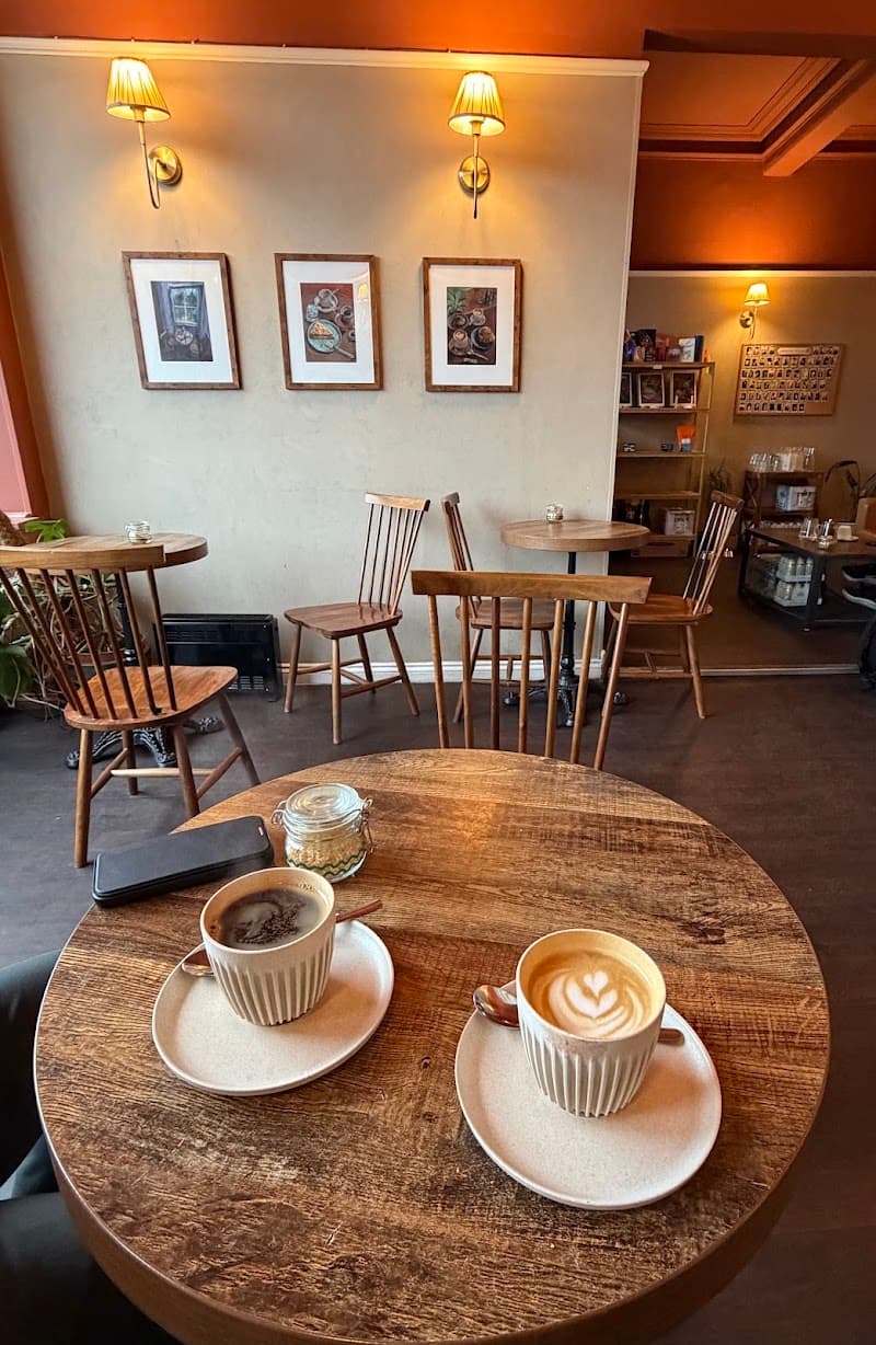 Cappuccino in Edinburgh, specialty coffee cafe