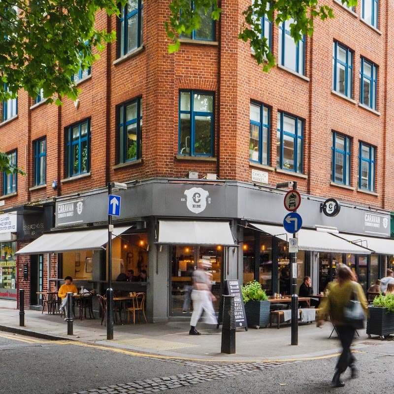 Caravan Exmouth Market Restaurant in London, specialty coffee roaster