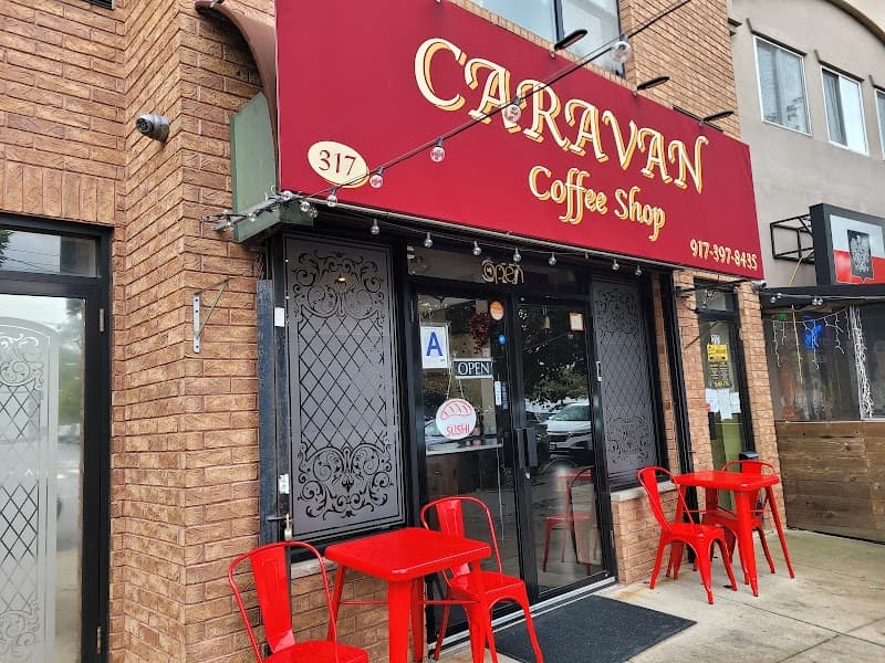 Caravan Restaurant & Coffee in New York City, specialty coffee cafe