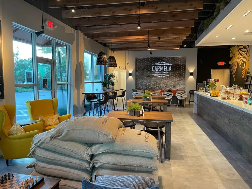 Carmela Coffee - East Delray in Miami, specialty coffee cafe