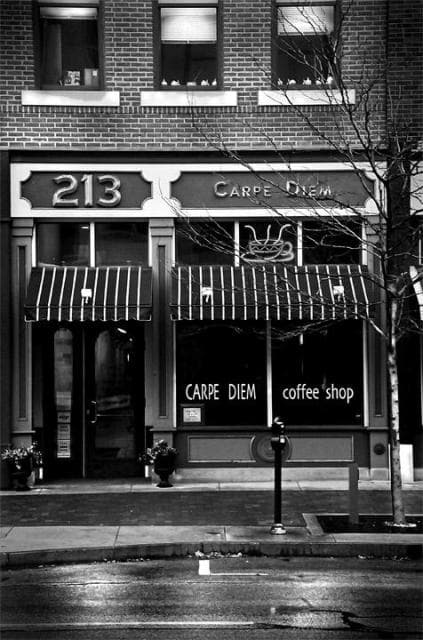 Carpe Diem Coffee Shop in Canton, specialty coffee cafe