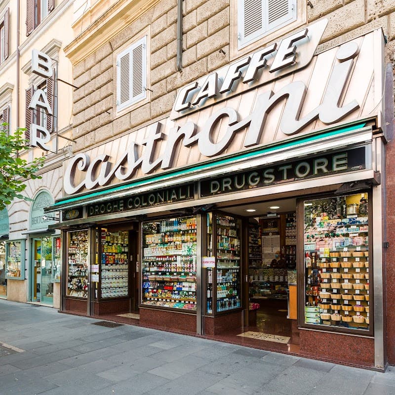 Castroni in Rome, specialty coffee cafe