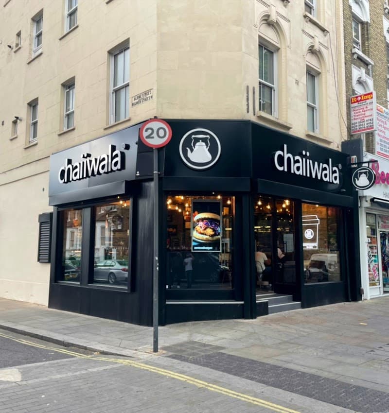 chaiiwala Shepherd's Bush in London, specialty coffee cafe