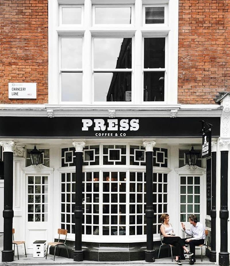 Chancery Press in London, specialty coffee roaster