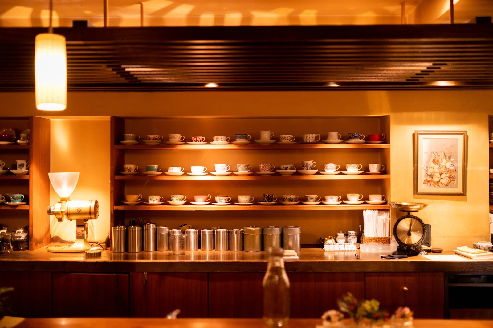 Charcoal Roast Coffee RIN Main Store in Tokyo, specialty coffee cafe