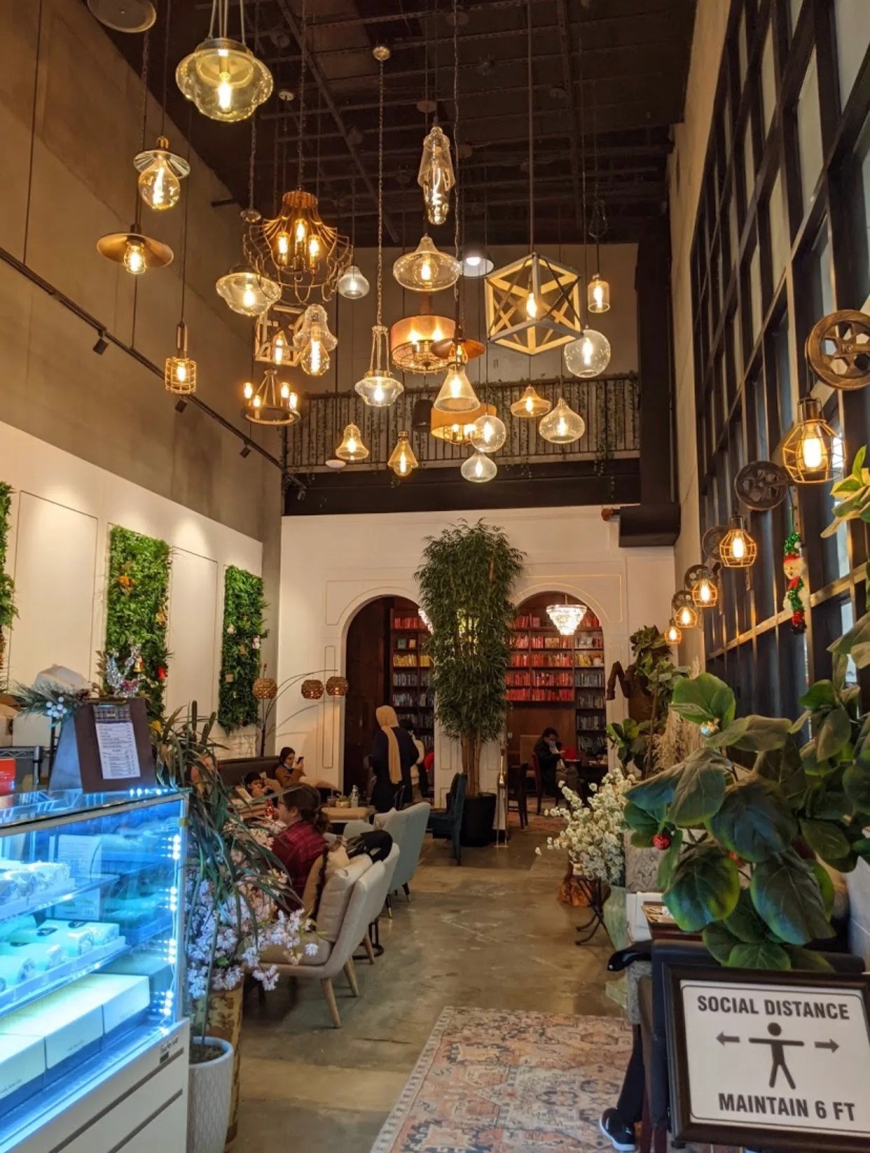 Chateau de Chantilly Cafe in Washington, specialty coffee cafe