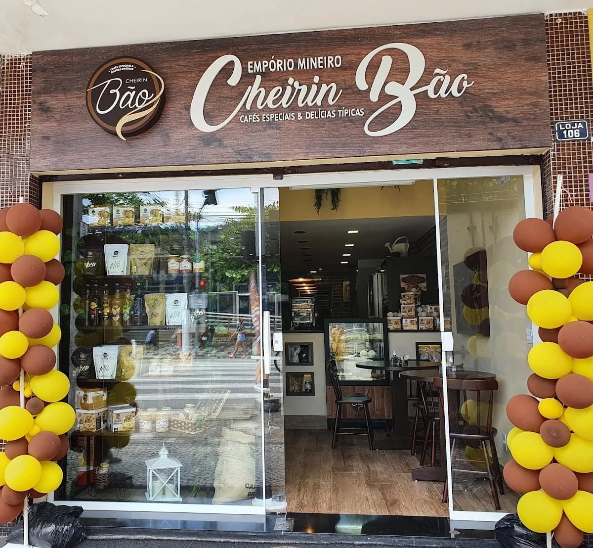 Cheirin Bão in Niterói, specialty coffee cafe