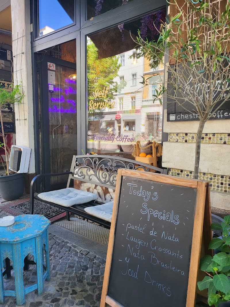 Chestnut Coffee in Berlin, specialty coffee cafe