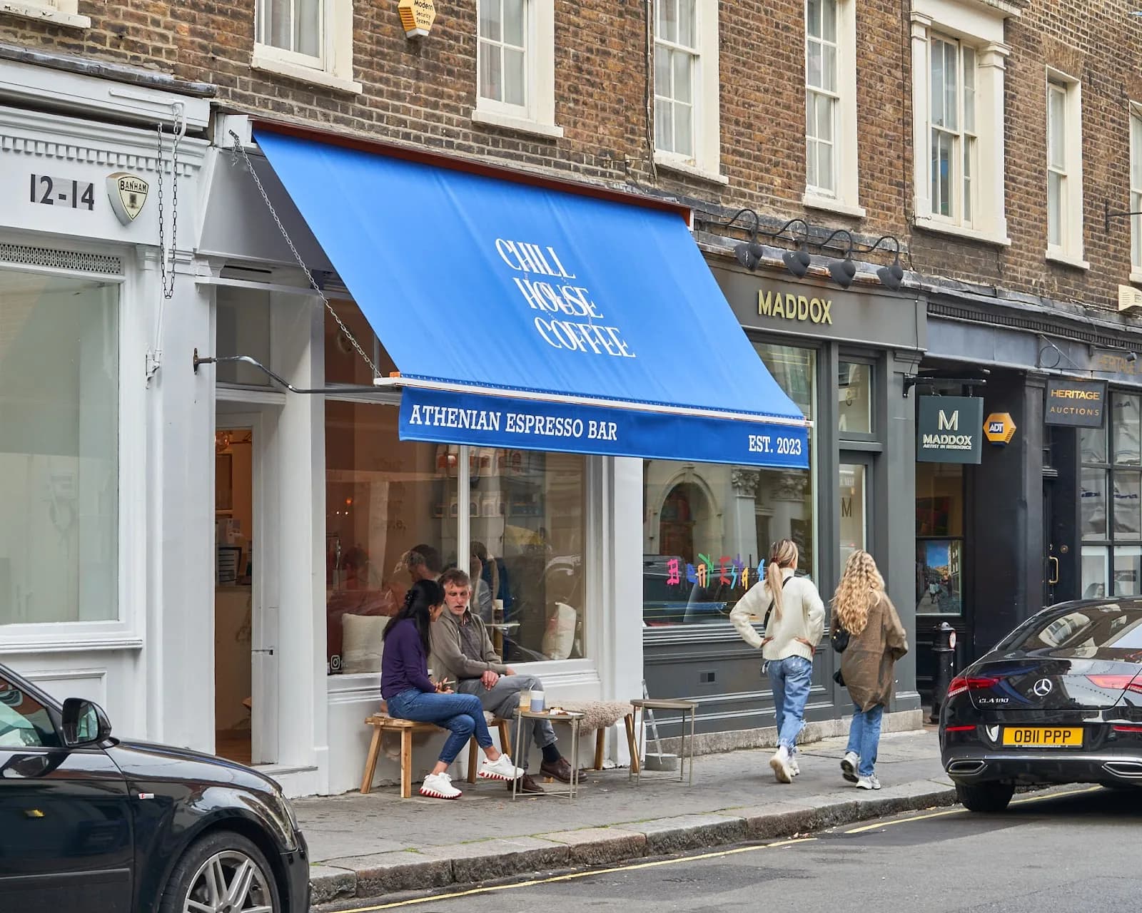 Chill House Coffee Shop in London, specialty coffee cafe