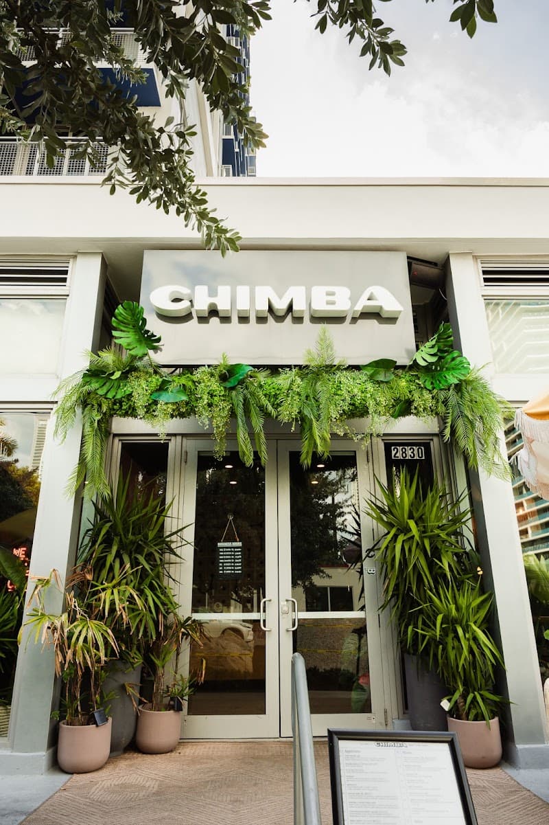 Chimba in Miami, specialty coffee cafe