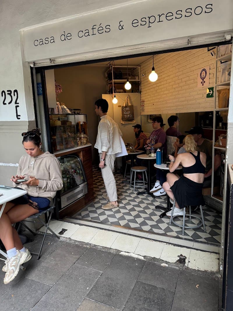 Chiquitito Café in Mexico City, specialty coffee cafe