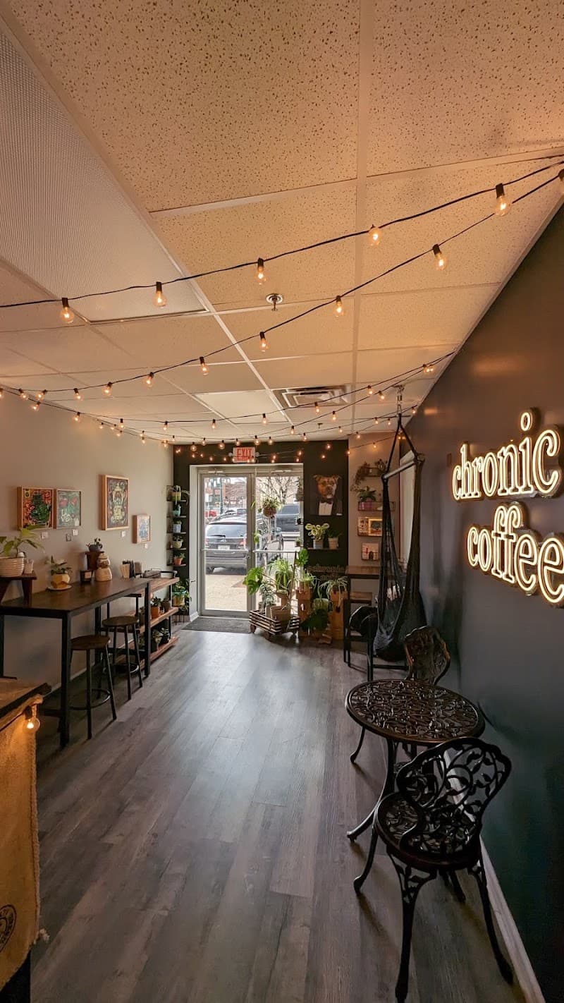 chronic coffee in Indianapolis, specialty coffee cafe
