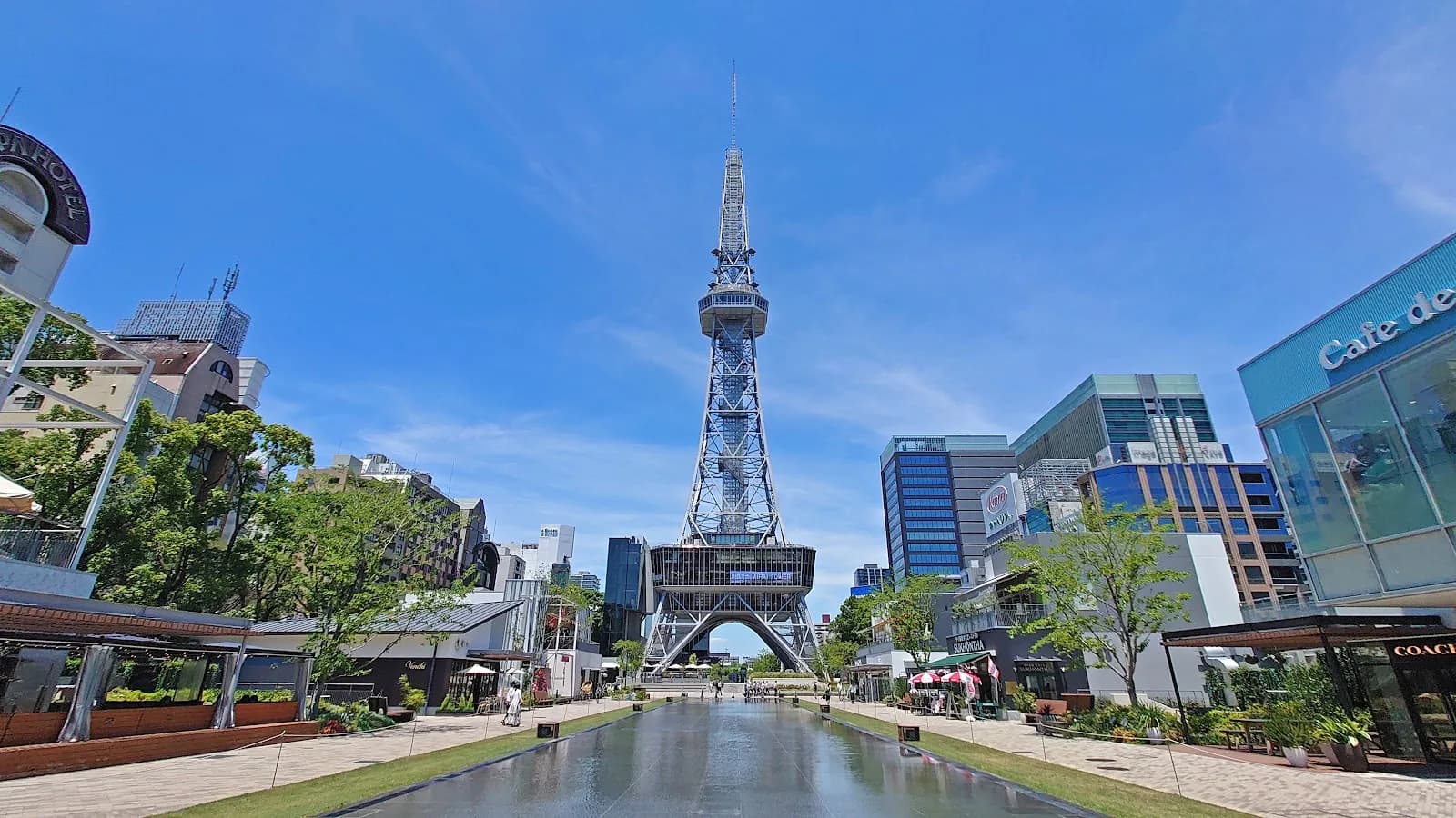 Chubu Electric Power MIRAI TOWER in Nagoya, specialty coffee cafe