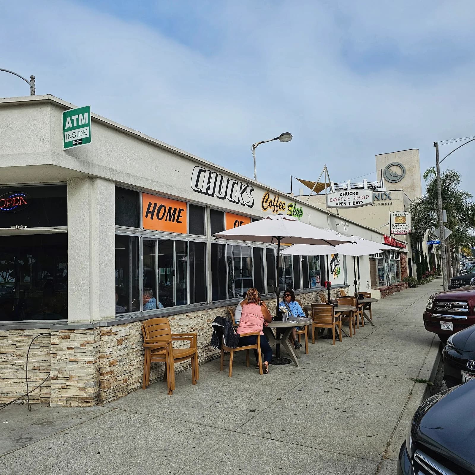 Chuck's Coffee Shop in Los Angeles, specialty coffee cafe