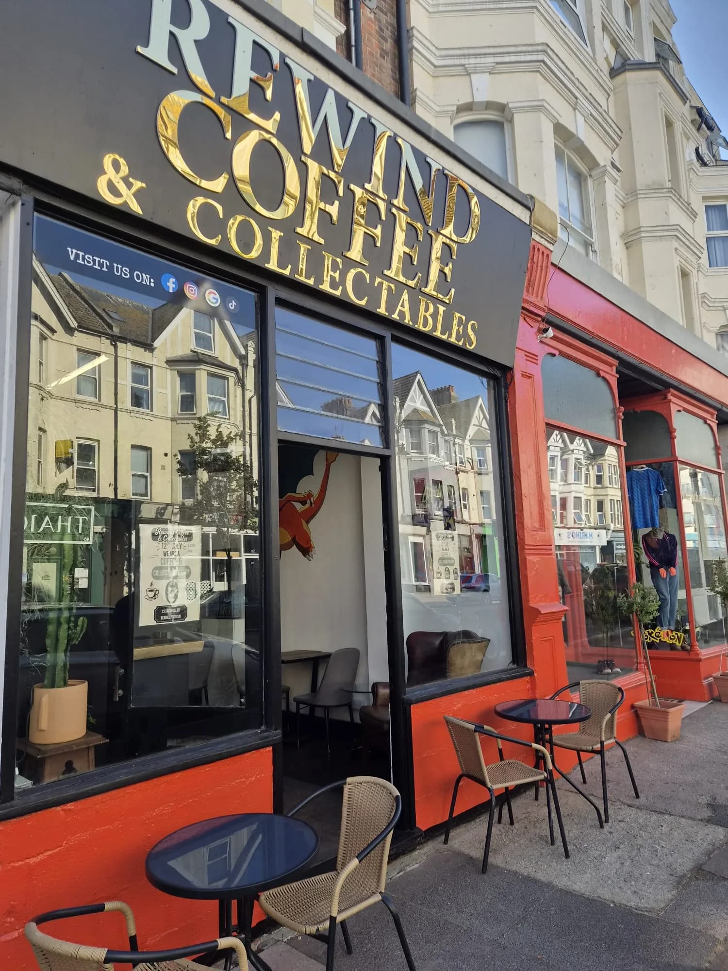 Coastguard Cafe in Bexhill-on-Sea, specialty coffee cafe