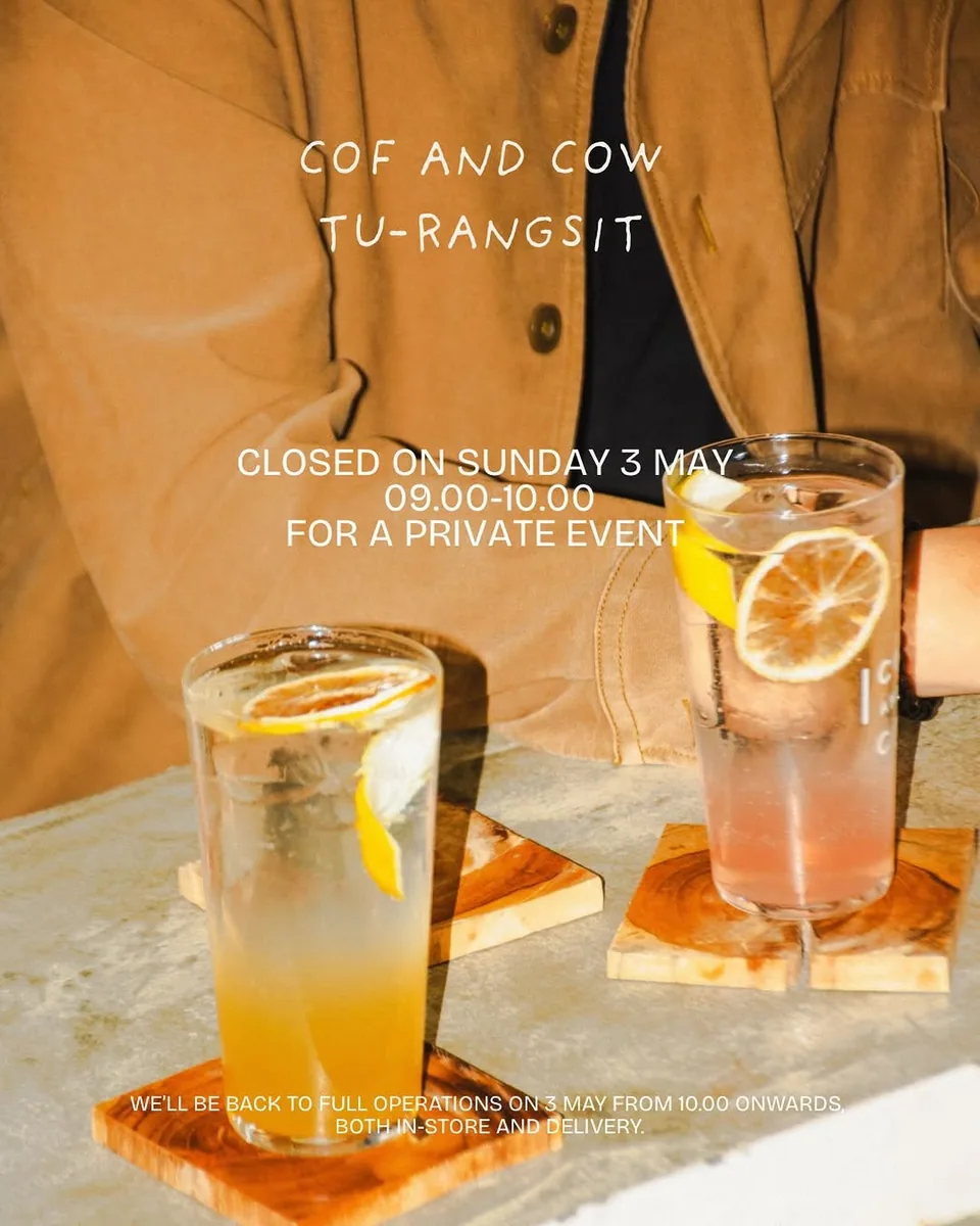 COF AND COW at NANGLINCHEE (Coffee shop) in Bangkok, specialty coffee cafe