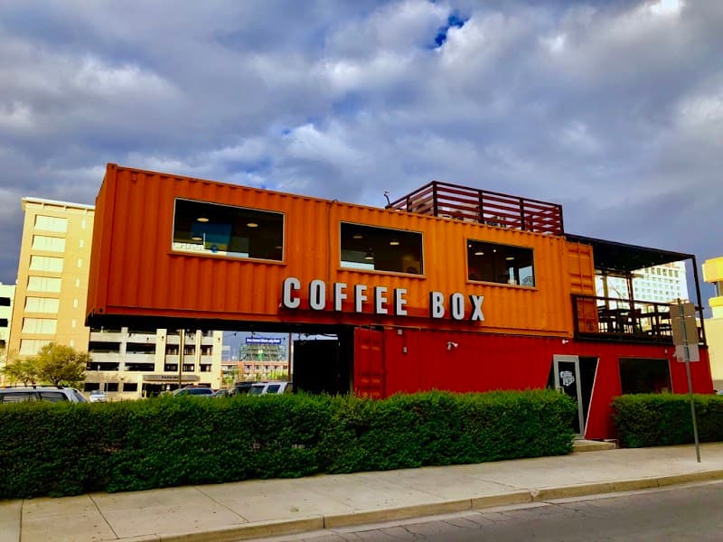 Coffee Box in El Paso, specialty coffee cafe