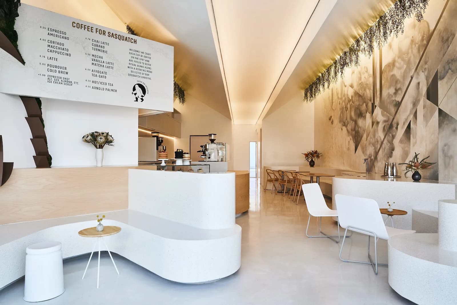 Coffee For Sasquatch in Los Angeles, specialty coffee cafe