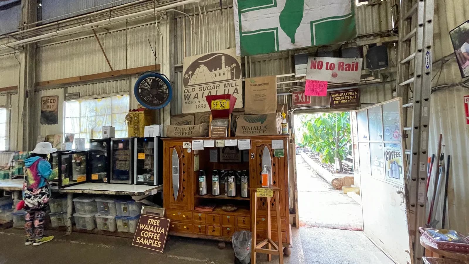 Coffee Gallery in Waialua, specialty coffee cafe